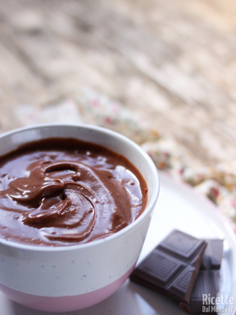Ricetta della crema pasticcera vegana