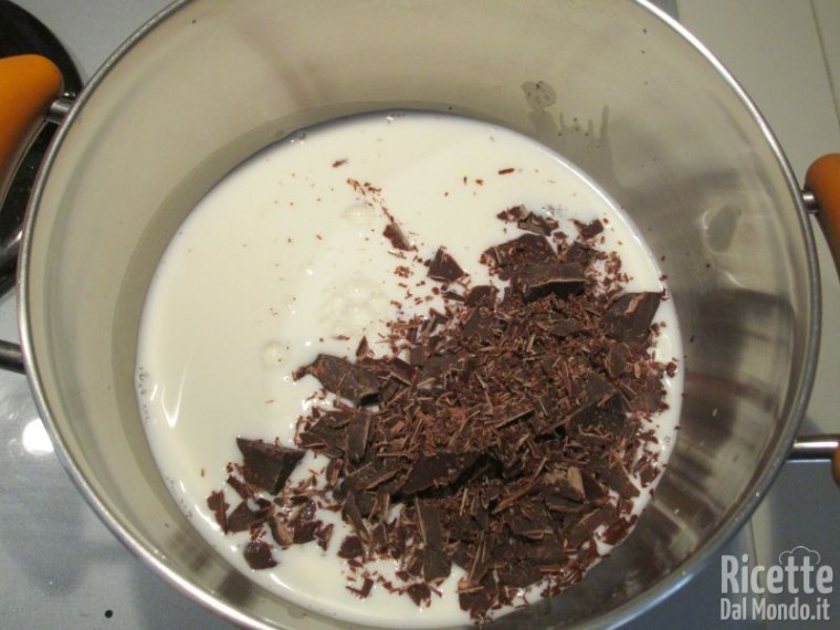 Liquore al cioccolato fondente 2