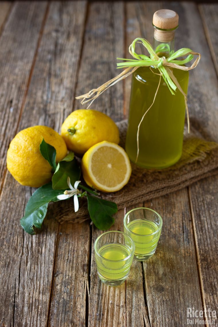 Ricetta limoncello fatto in casa