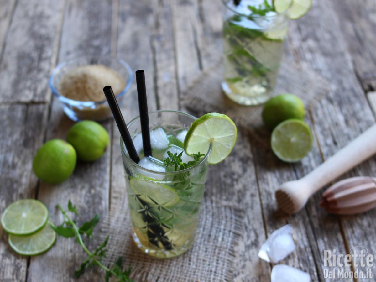 Mojito, il long drink fresco e gustoso. Ricetta originale.