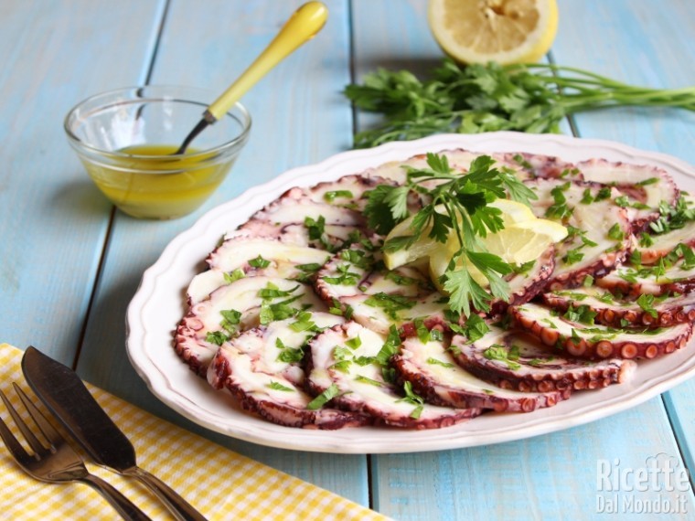 Carpaccio di Polpo