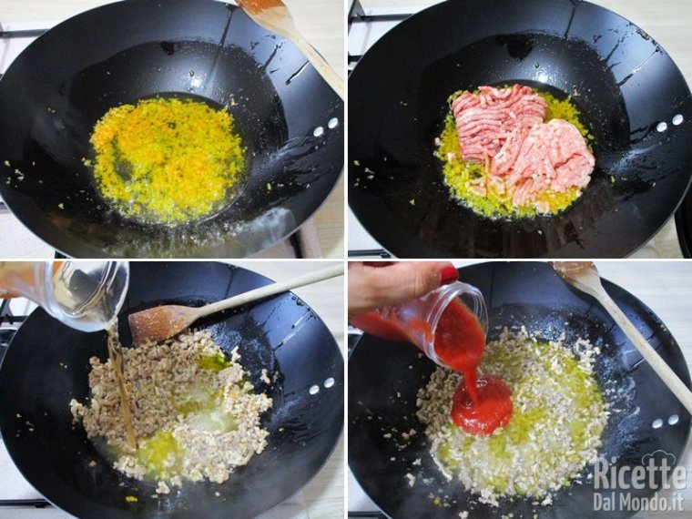 Preparare il ragù