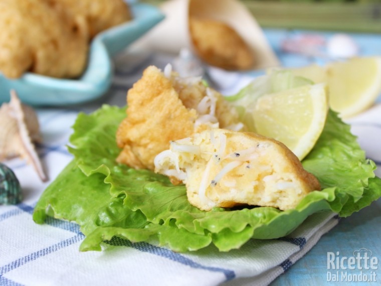 Ricetta frittelle di bianchetti