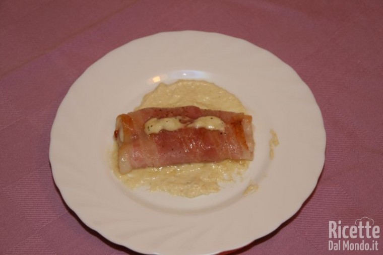 Involtini in Crema di Porri e Mascarpone