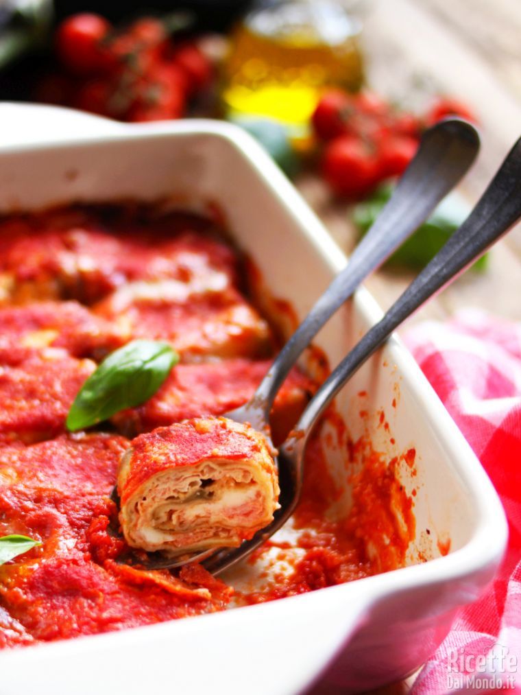 Come fare gli involtini di melanzane al forno