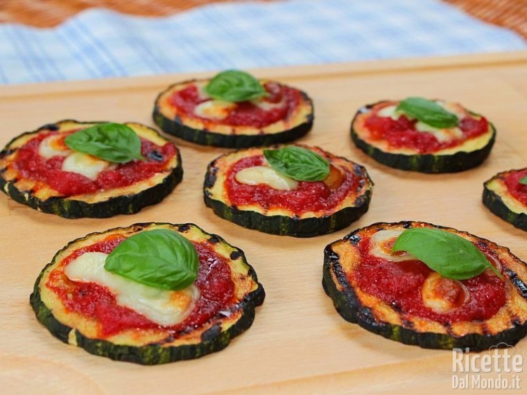 Pizzette di Zucchine Grigliate