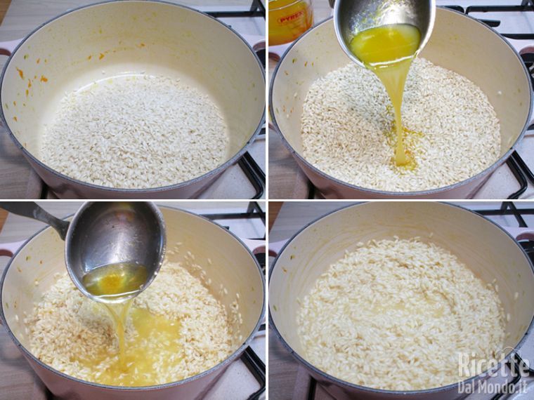 Cuocere il risotto in maniera classica