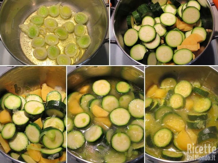 Vellutata di zucchine 4