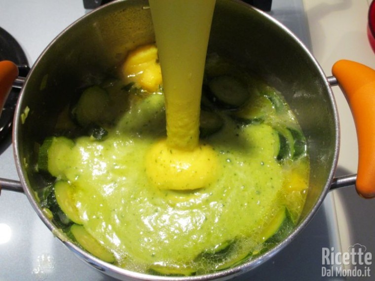 Vellutata di zucchine5