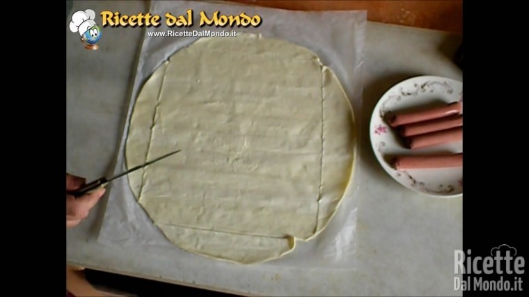 Wurstel in Camicia di Pasta Sfoglia