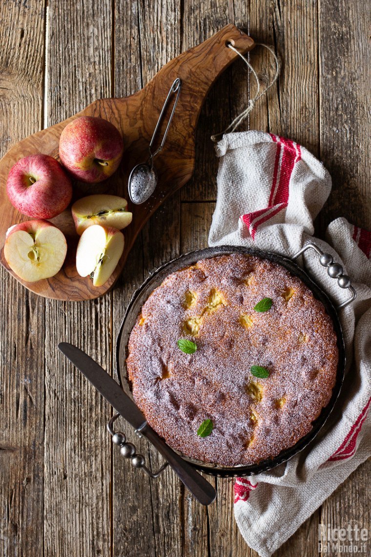 Ricetta della torta di mele soffice