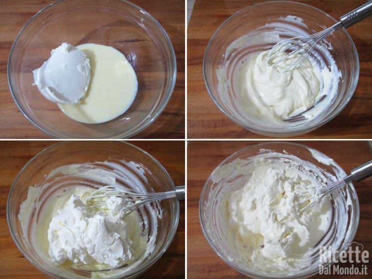 Preparare la crema al mascarpone