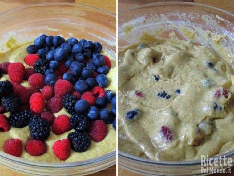 Torta morbida ai frutti di bosco 4