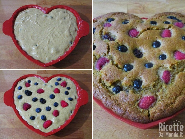 Torta morbida ai frutti di bosco 5