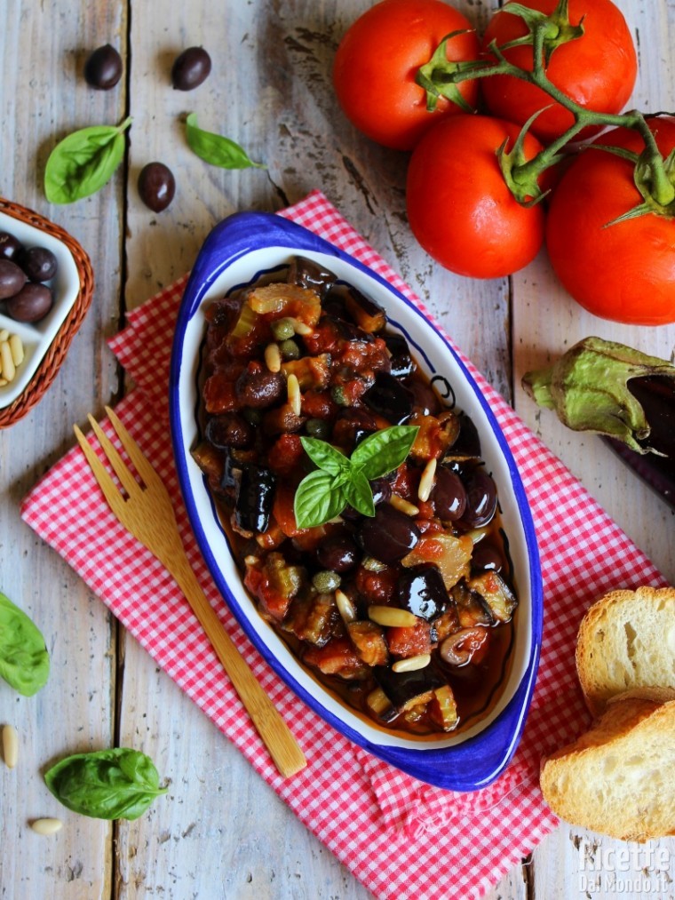 Ricetta caponata di melanzane