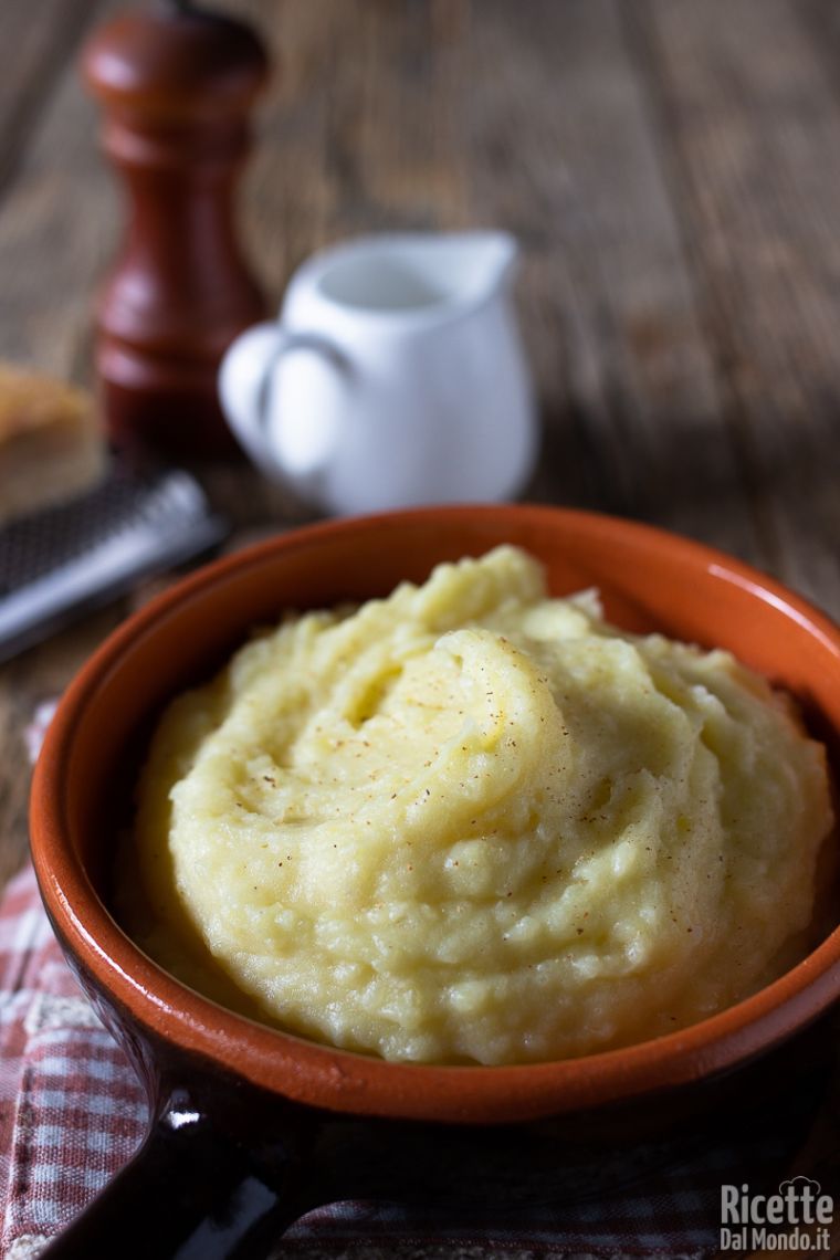 Purè di patate morbido e cremoso