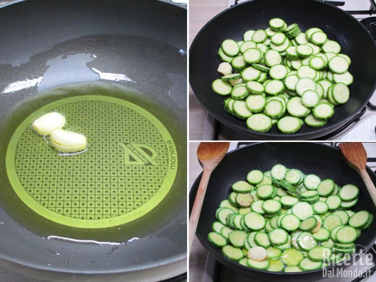 Cuocere le zucchine
