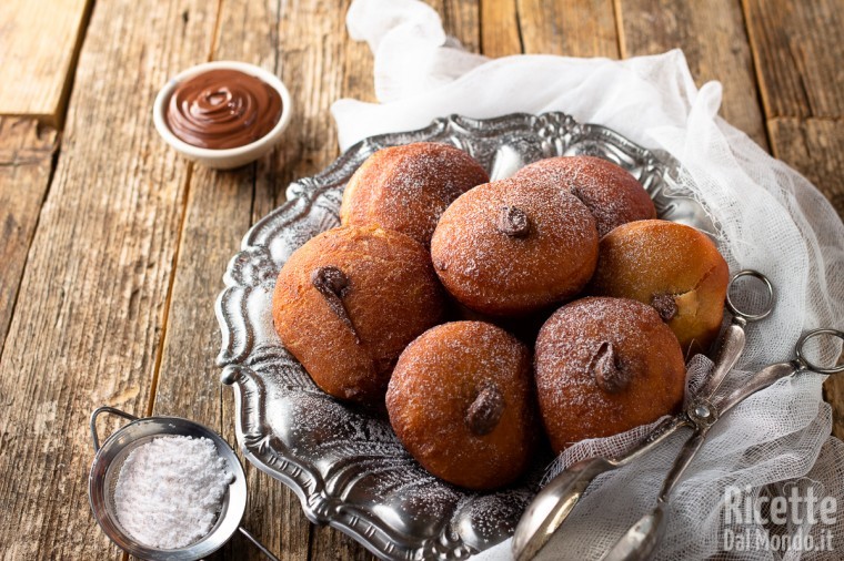 Bomboloni alla Nutella