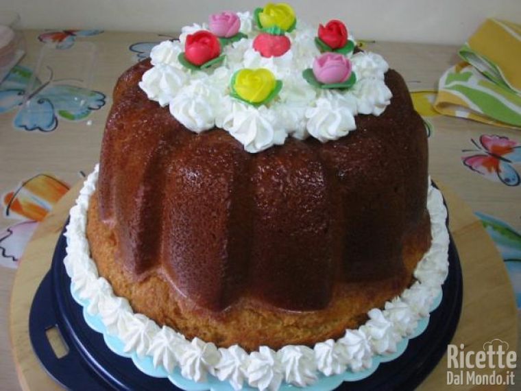 Babà allo Strega con Panna Montata