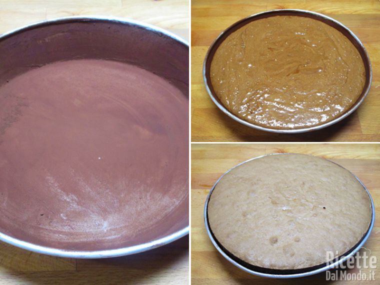 Cuocere la torta in forno caldo