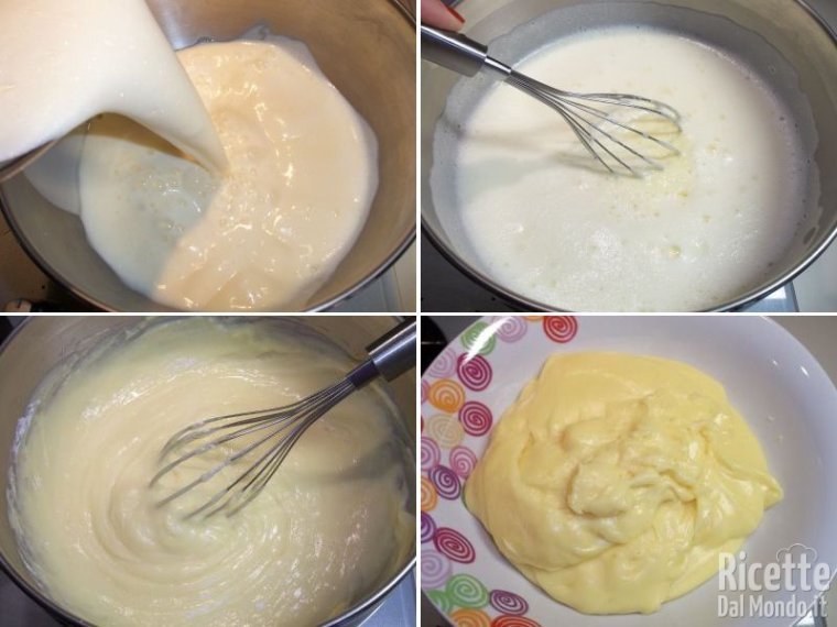 Far rassodare la crema