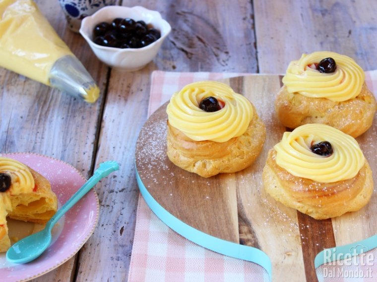 Zeppole di san Giuseppe al forno (La ricetta, con trucchi e consigli!)