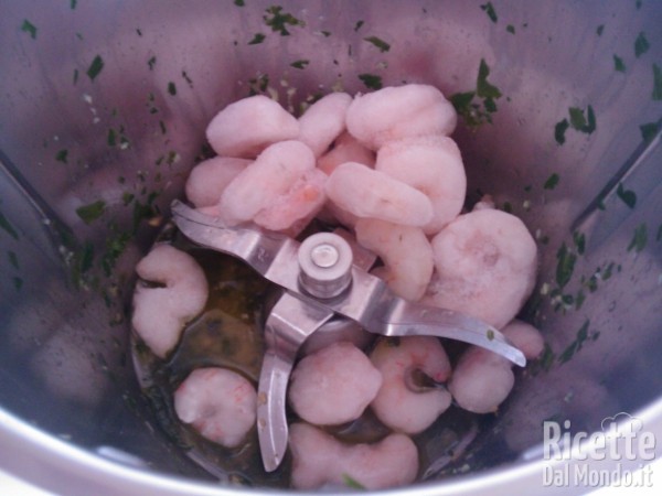 Pasta con i Gamberetti