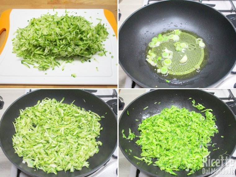Cuocere le zucchine