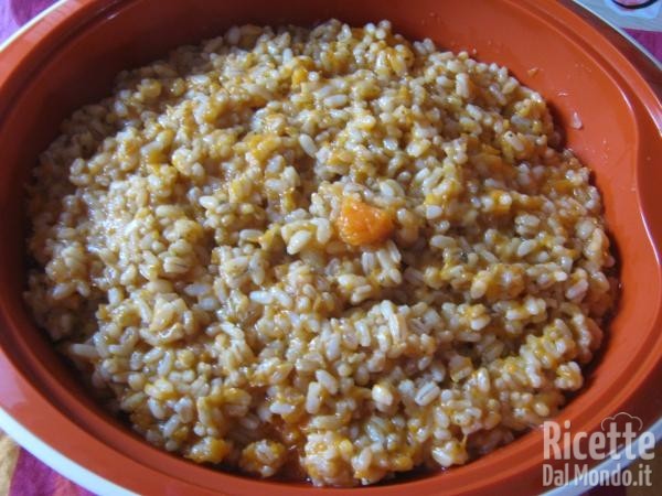 Risotto con la Zucca