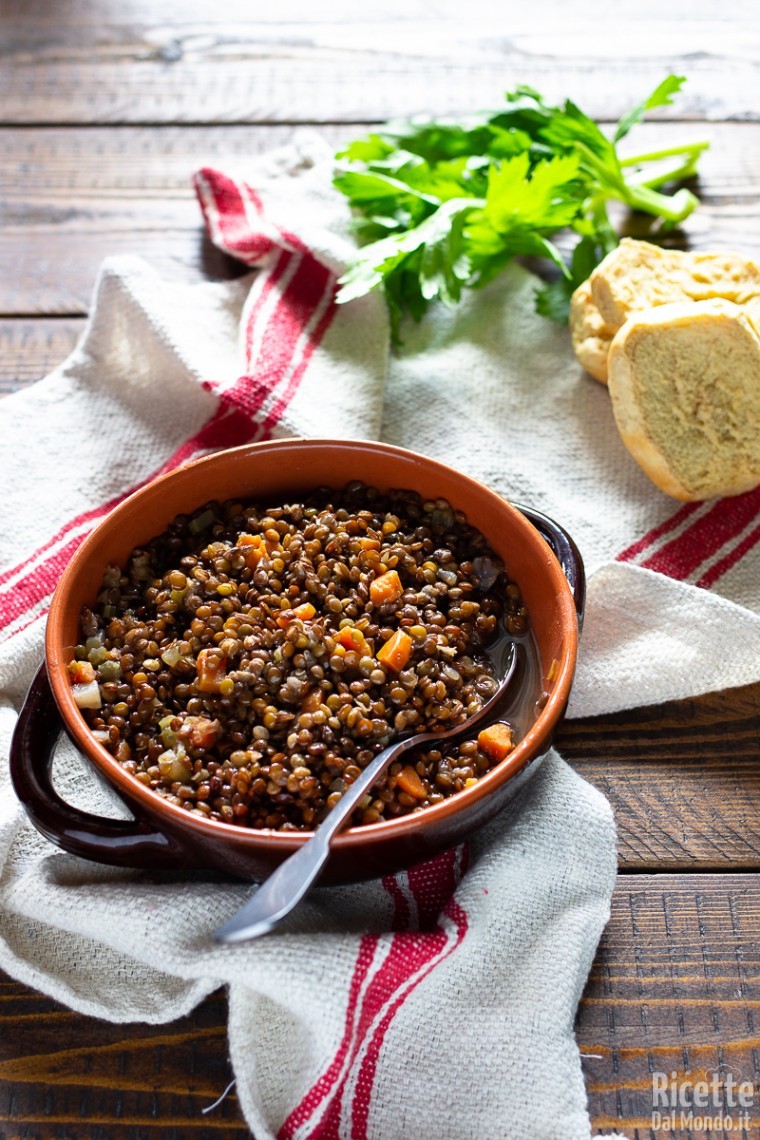 Ricetta zuppa di lenticchie