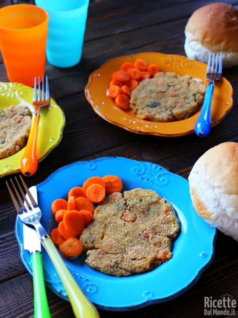 Come fare le cotolette di verdure al forno