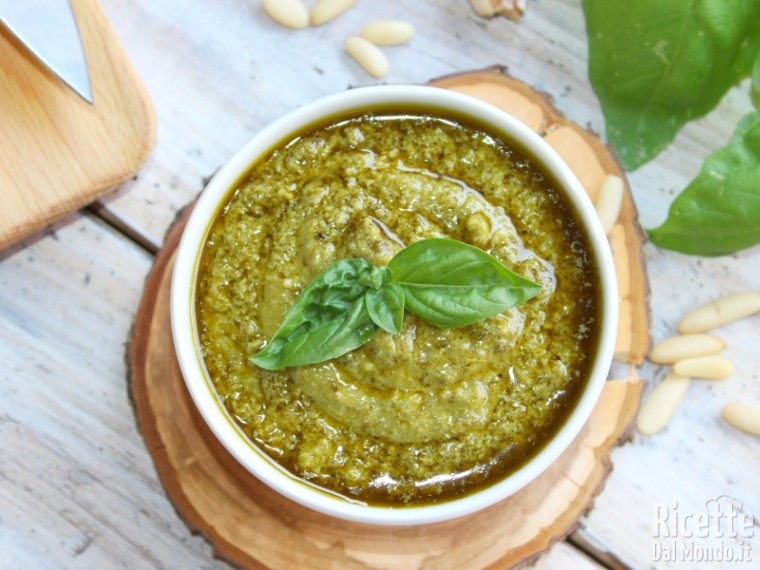 Ricetta pesto genovese Bimby