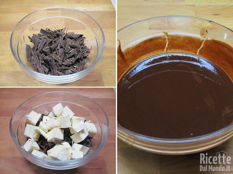 Fondere cioccolato e burro