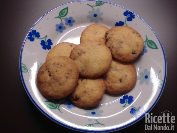 Biscottini con Gocce di Cioccolato