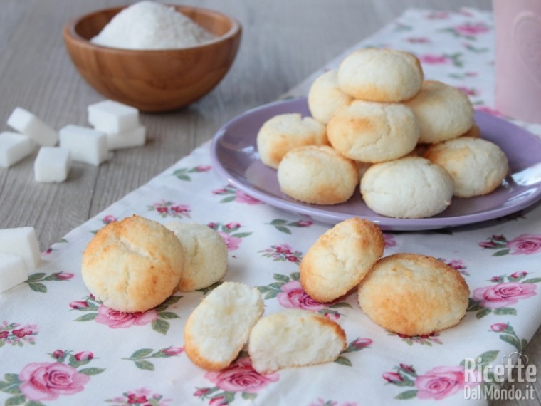 Biscotti al Cocco morbidi