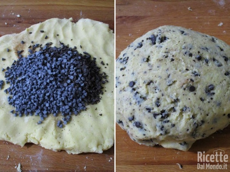 Biscotti con gocce di cioccolato 4