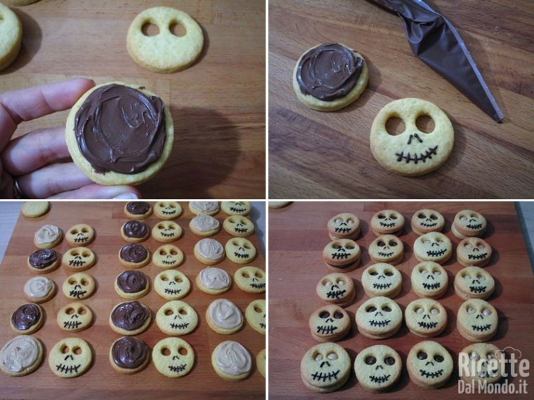 Biscotti di Halloween alla Nutella 5