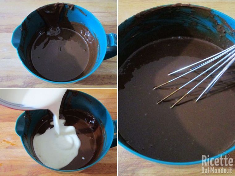 Preparare la glassa al cioccolato