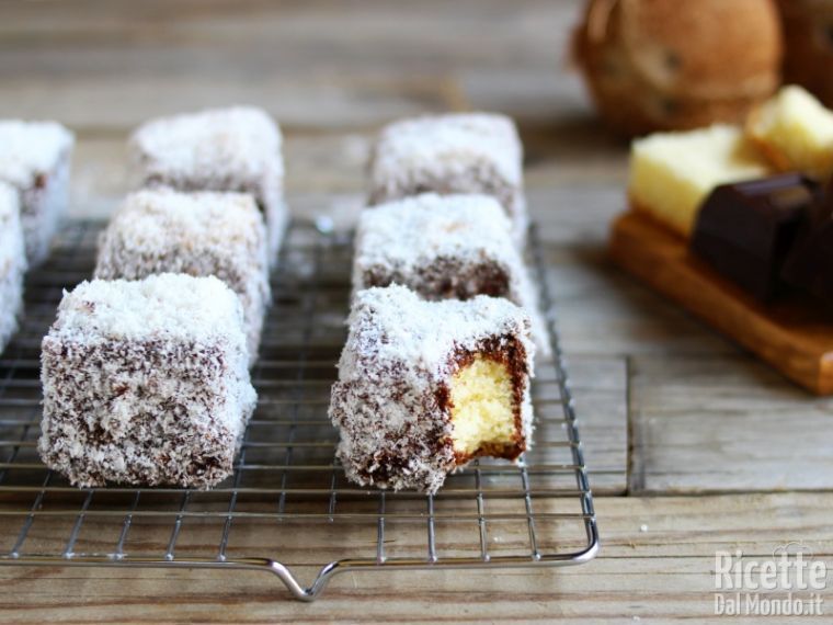 Dolcetti al cioccolato e cocco