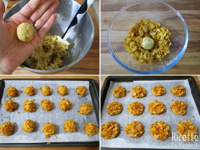 Biscotti ai corn flakes 4