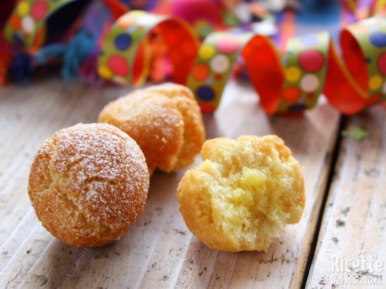 Ricetta delle Castagnole di Carnevale