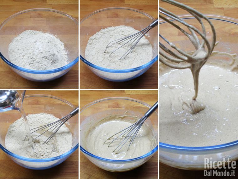 Preparare la pastella