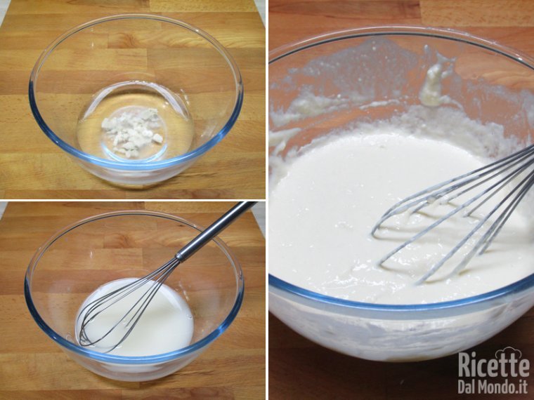Preparare la pastella lievitata