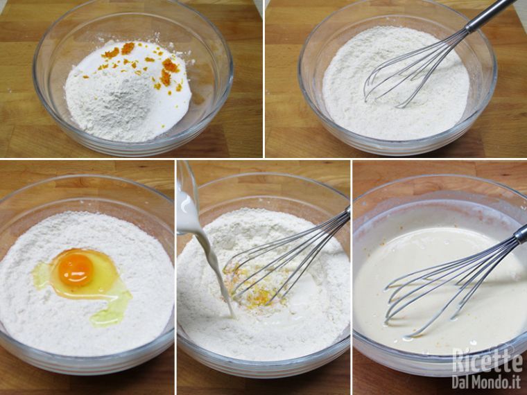 Preparare la pastella
