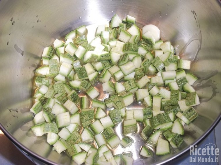 Riso Venere con Zucchine e Gamberetti