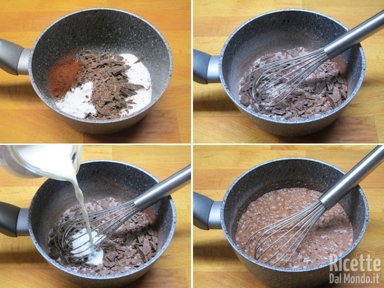 Mescolare gli tutti gli ingredienti