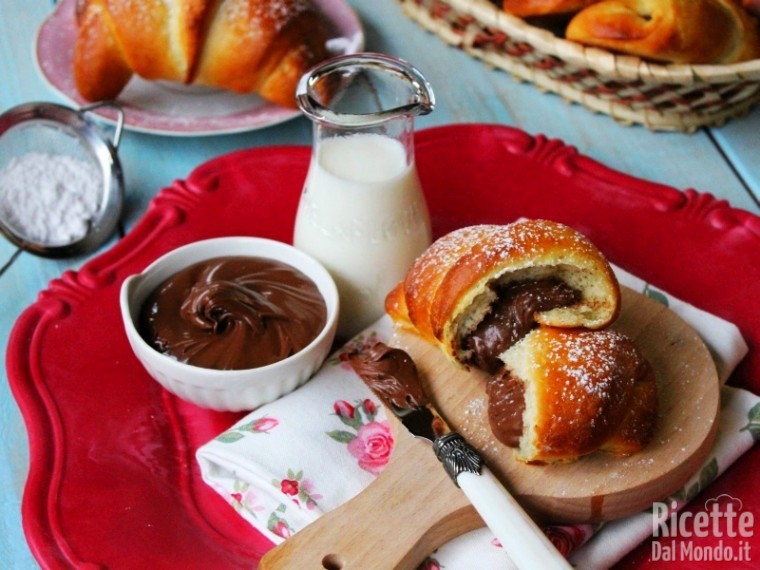 Croissant alla Nutella