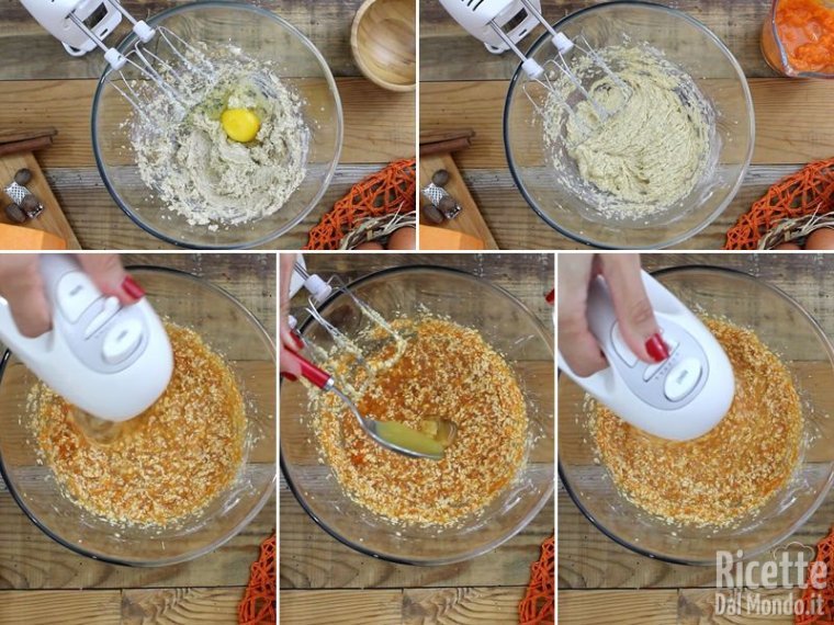 Muffin dolci alla zucca 3