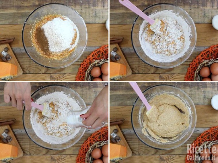 Muffin dolci alla zucca 4