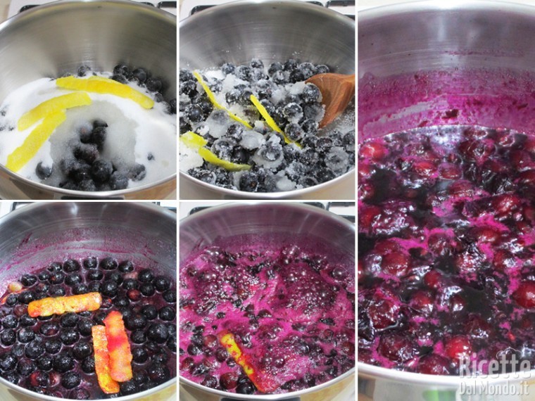 Cuocere la marmellata